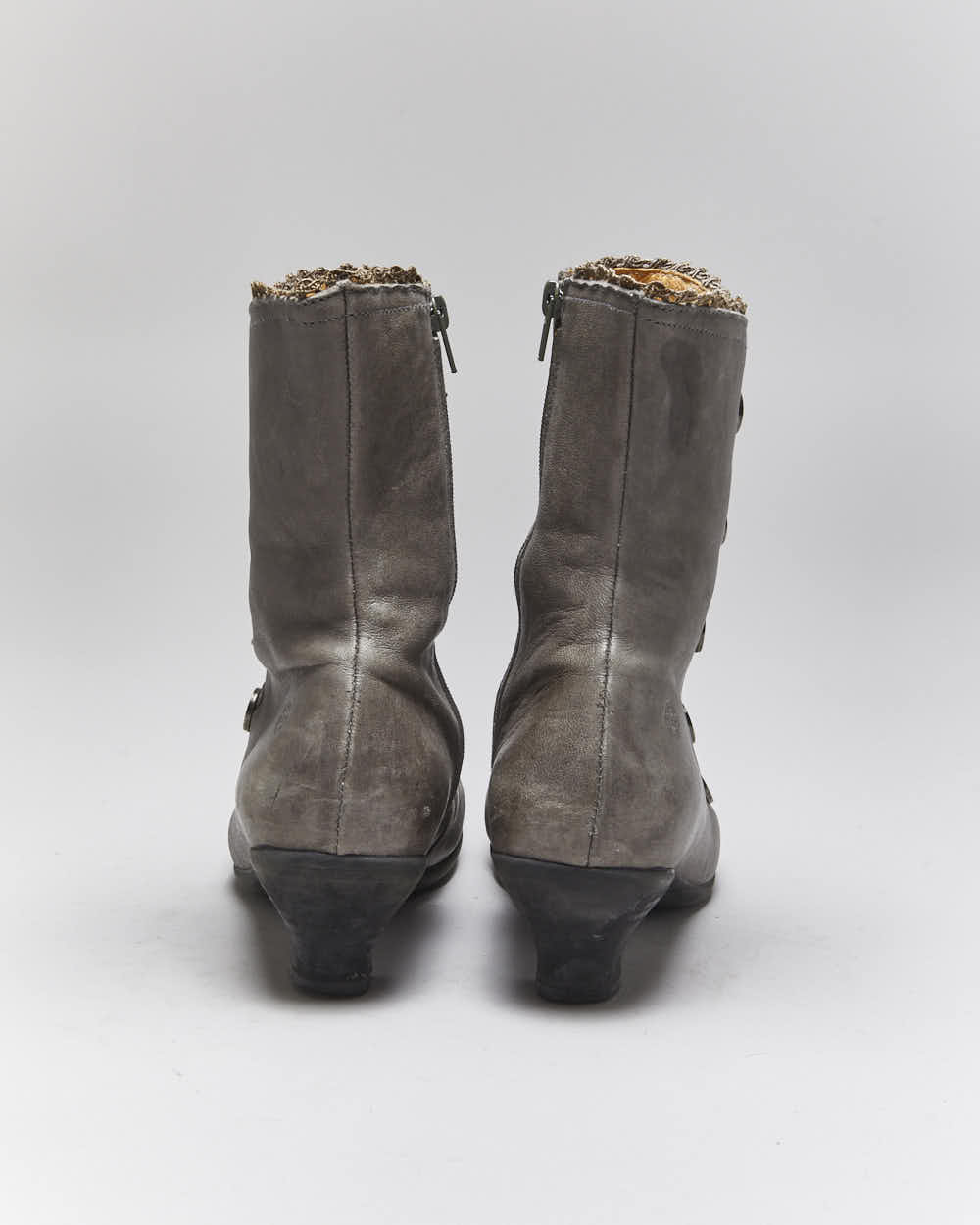 Vintage Brako Lace-up Boots - UK5