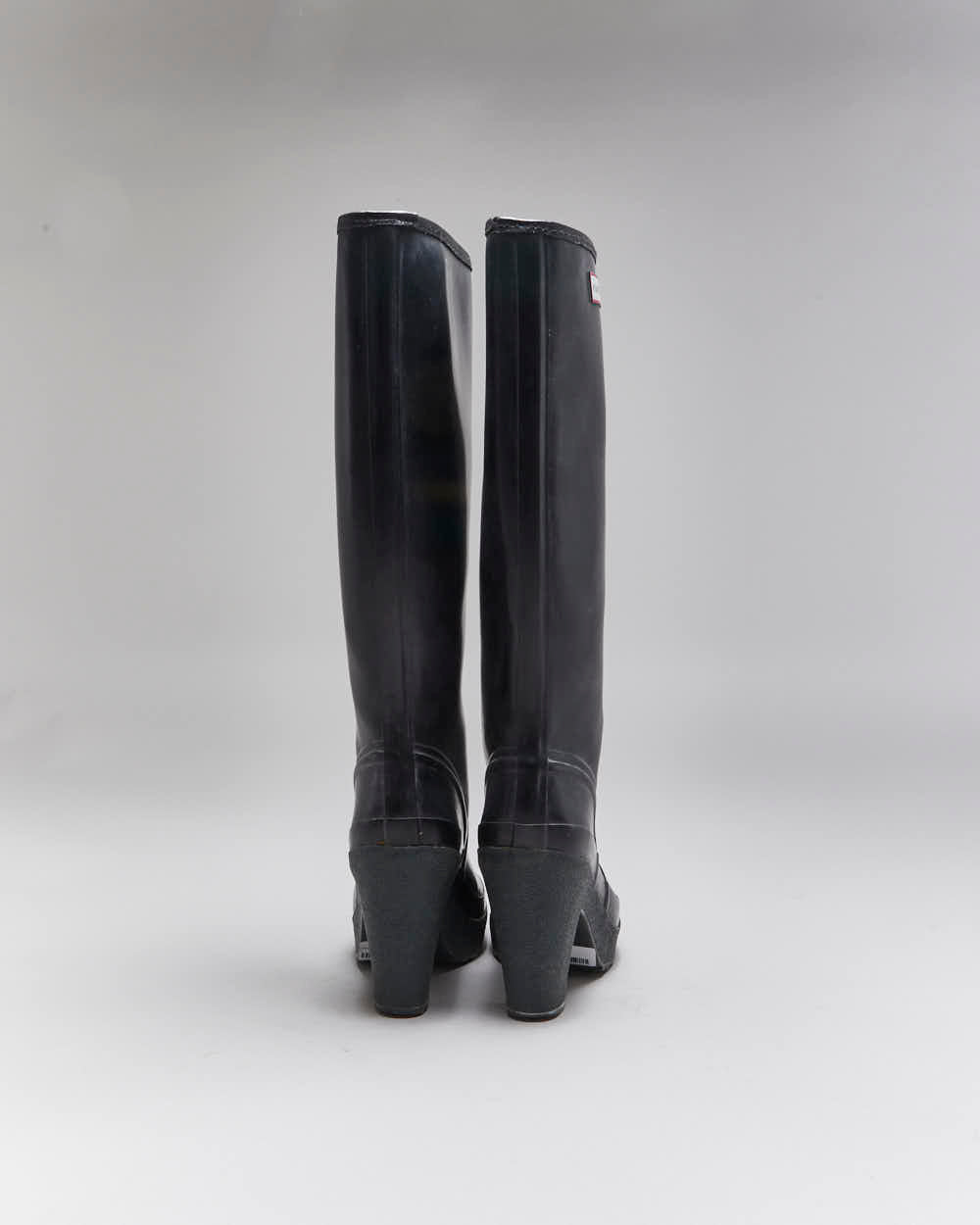 Hunter Heeled Wellington Boots - UK8