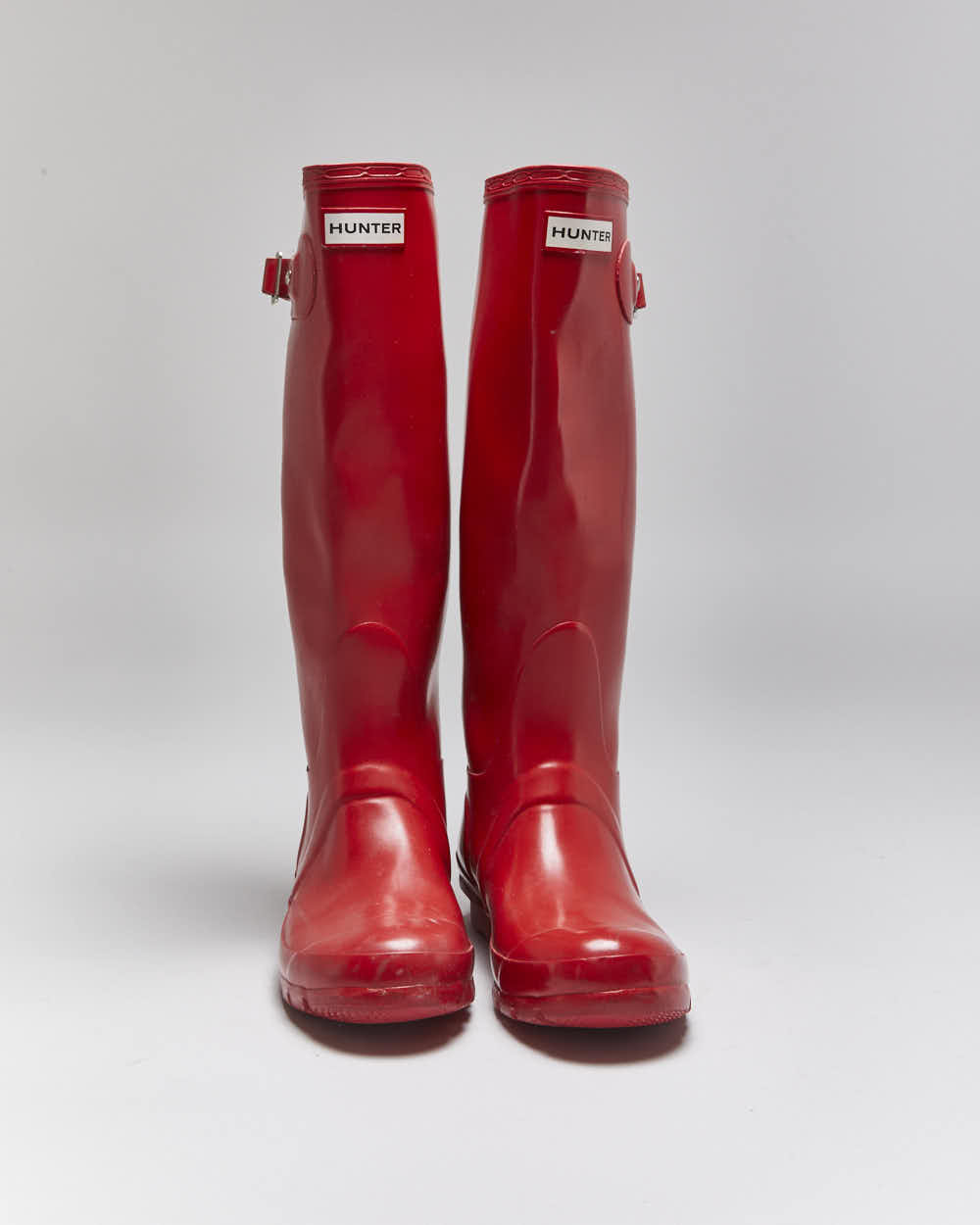 Hunter Red Wellington Boots - UK4
