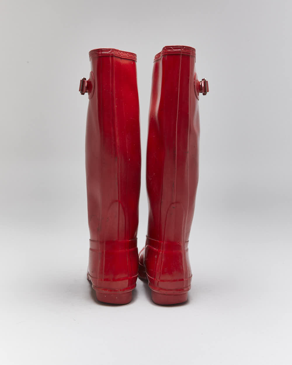 Hunter Red Wellington Boots - UK4