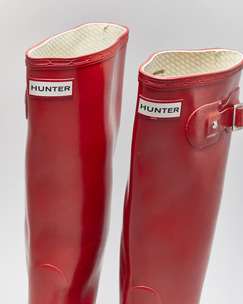 Hunter Red Wellington Boots - UK4
