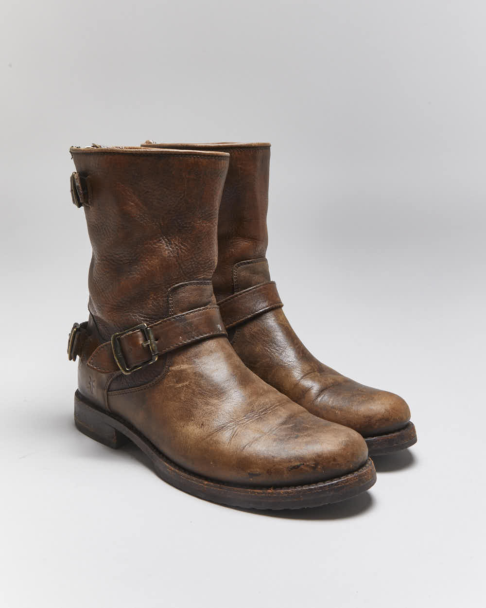 Vintage Frye Biker Boots - UK6