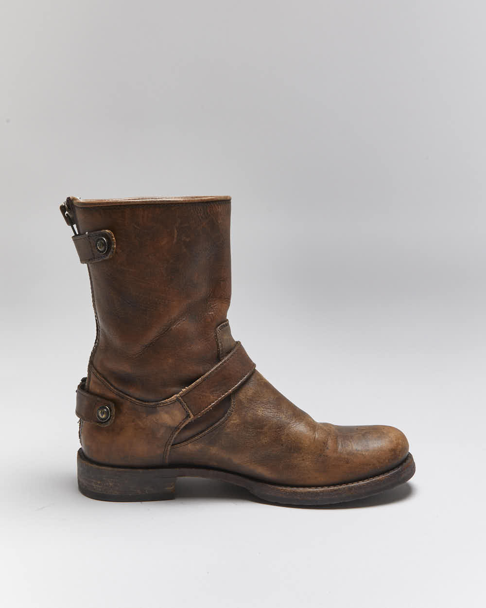 Vintage Frye Biker Boots - UK6