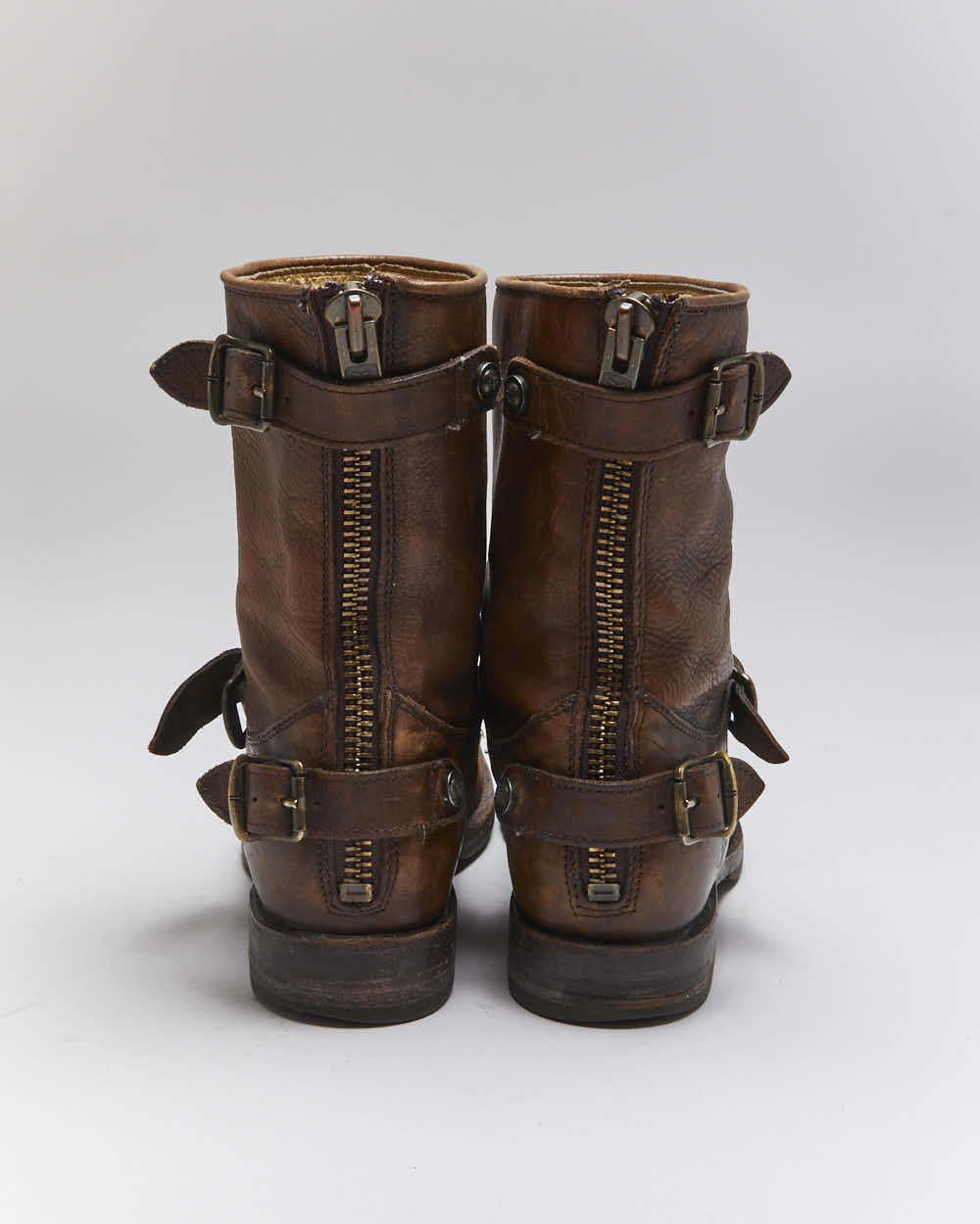 Vintage Frye Biker Boots - UK6