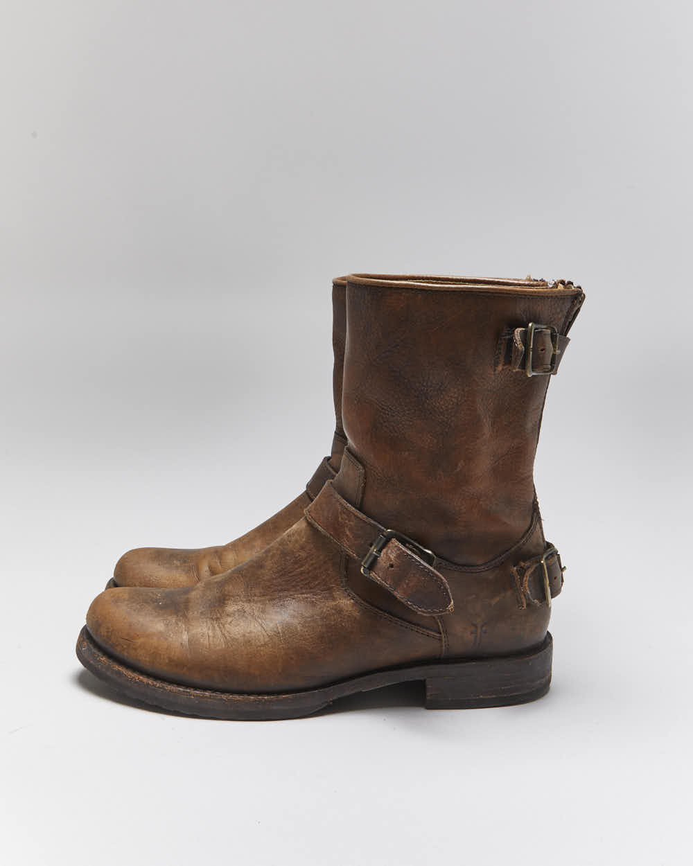 Vintage Frye Biker Boots - UK6