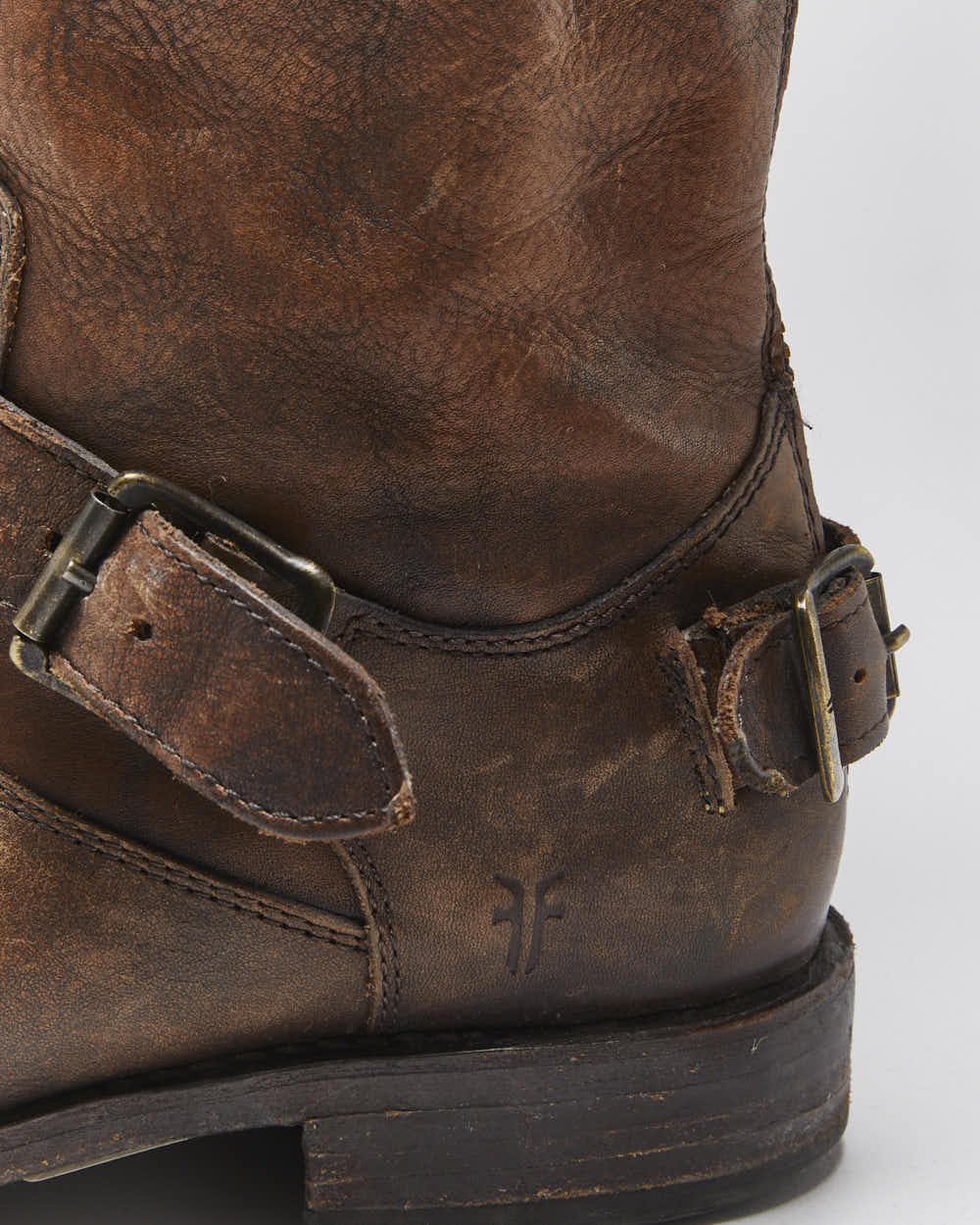 Vintage Frye Biker Boots - UK6