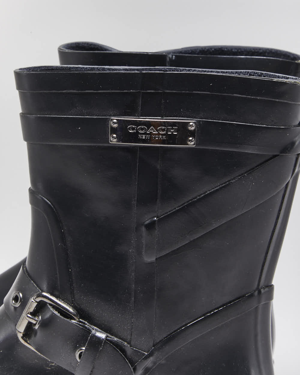 Coach Short Wellington Boots - UK5