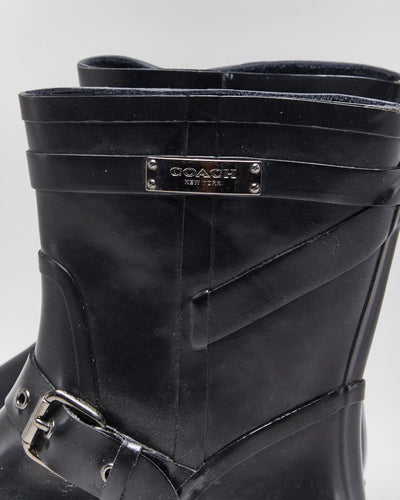 Coach Short Wellington Boots - UK5