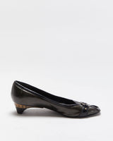 Vintage Fendi Patent Kitten Heels - UK4.5