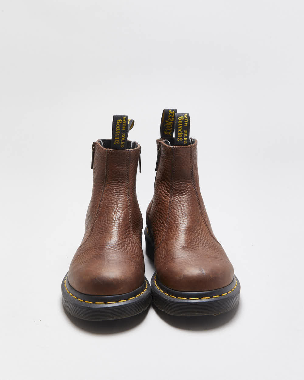 Dr Marten Pebbled Leather Chelsea Boots - UK5