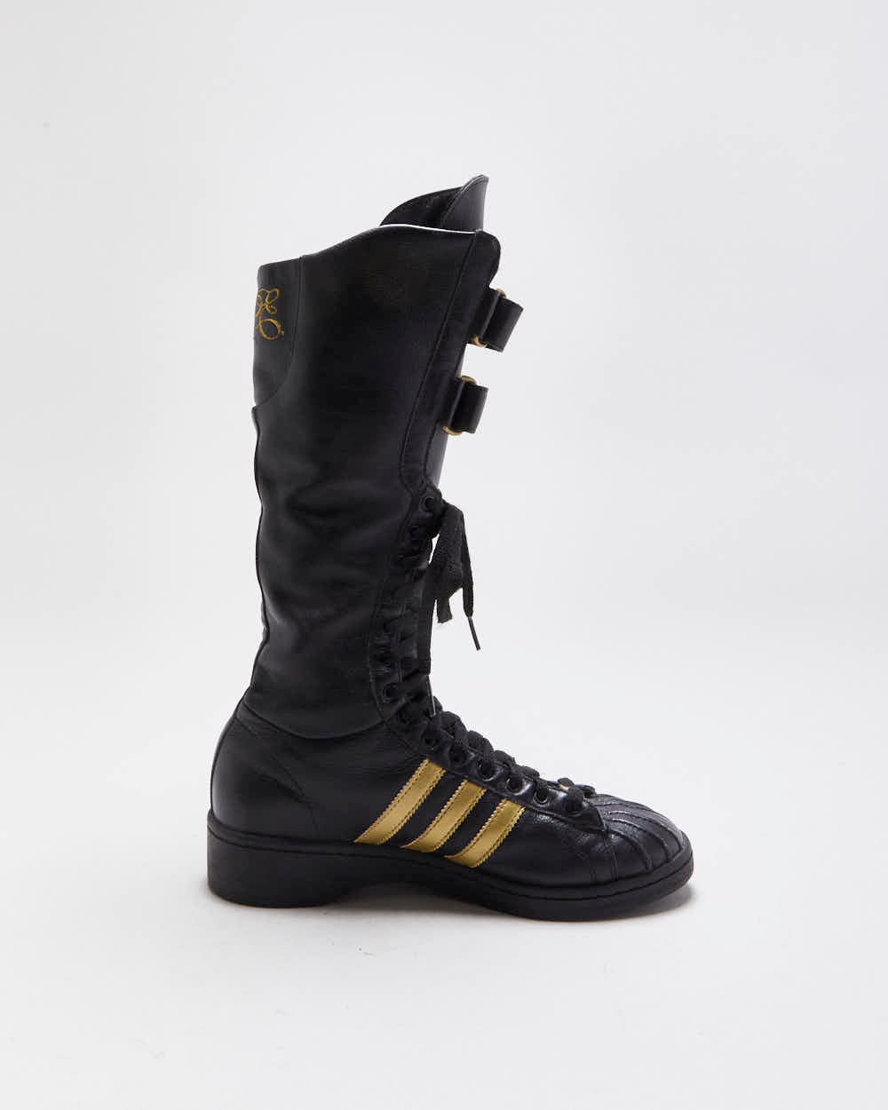 Vintage Y2k 00s Adidas x Missy Elliot Remix Superstar Boxing Boots - UK5.5