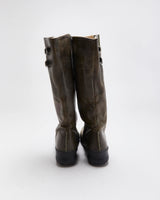 Vintage 00s Keen Leather Buckle Boots - UK5.5