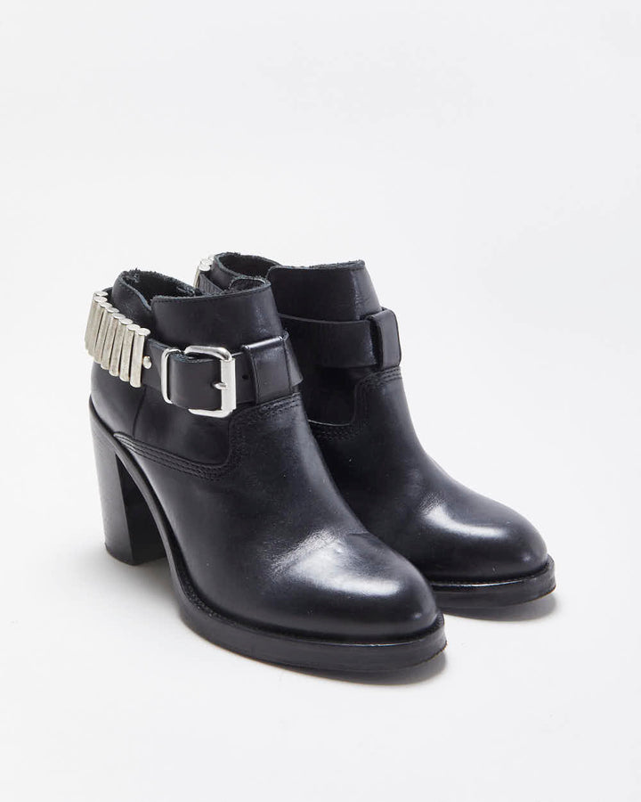 Alexander McQueen Wick Bullet Ankle Boots - UK5