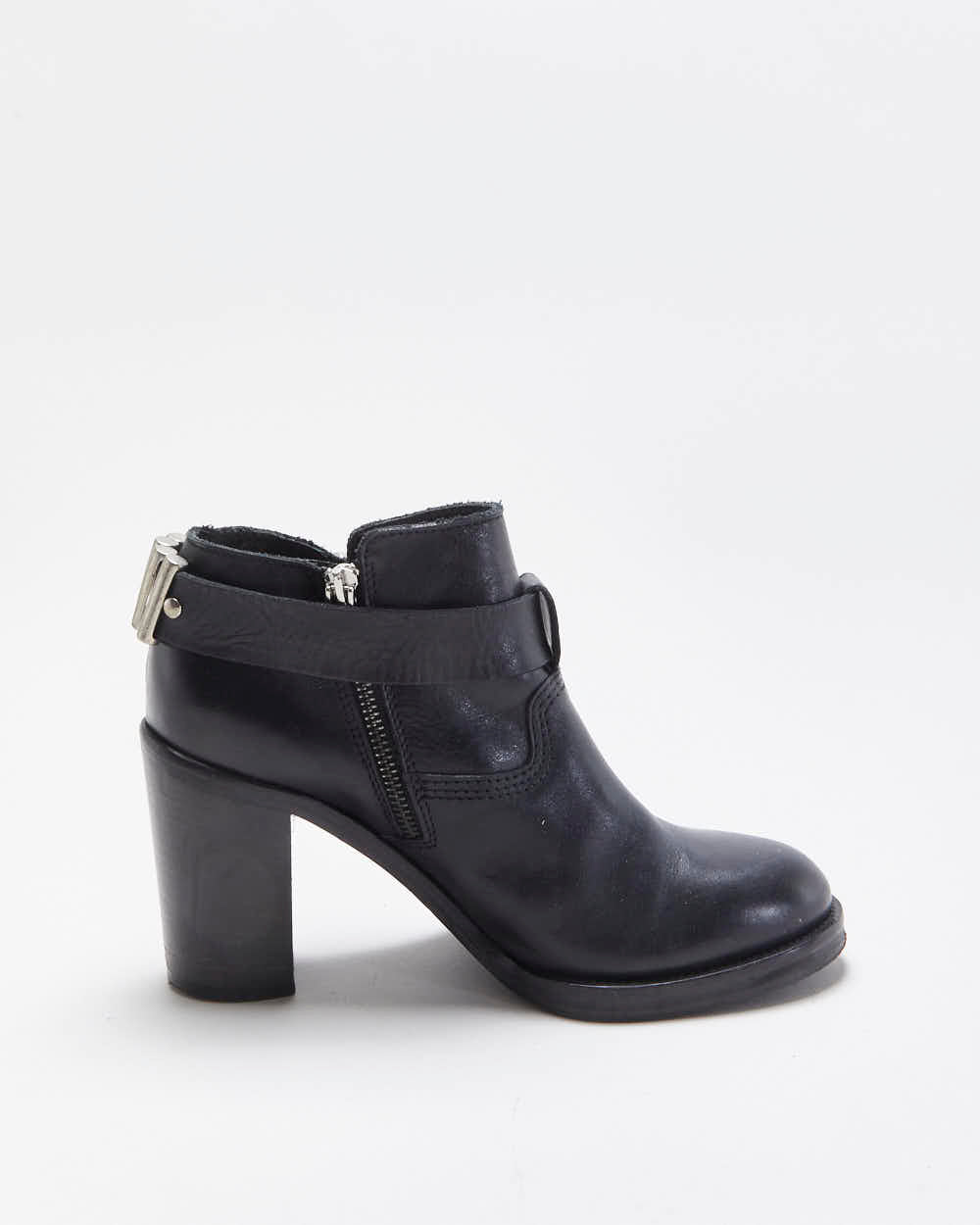 Alexander McQueen Wick Bullet Ankle Boots - UK5