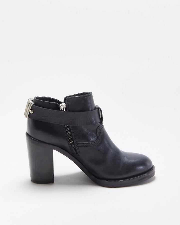 Alexander McQueen Wick Bullet Ankle Boots - UK5