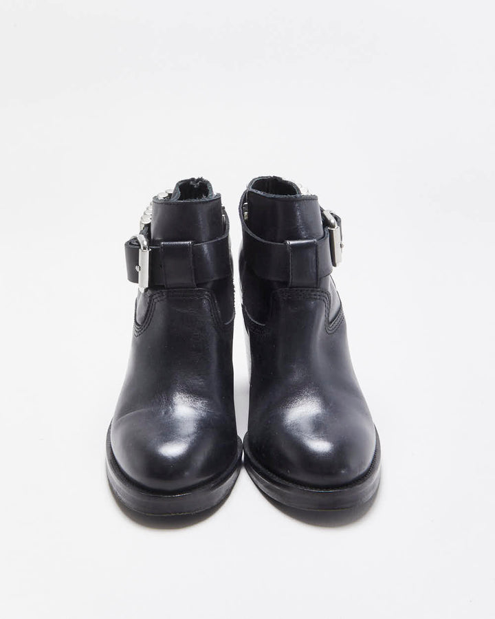 Alexander McQueen Wick Bullet Ankle Boots - UK5