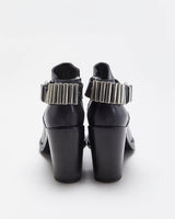 Alexander McQueen Wick Bullet Ankle Boots - UK5