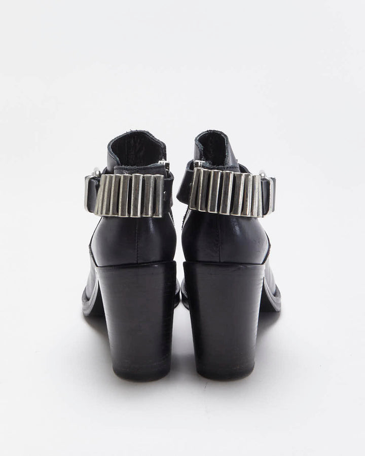 Alexander McQueen Wick Bullet Ankle Boots - UK5