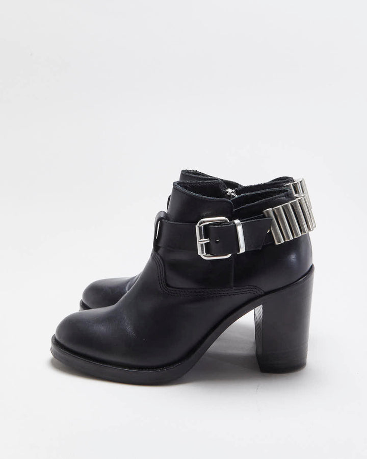 Alexander McQueen Wick Bullet Ankle Boots - UK5
