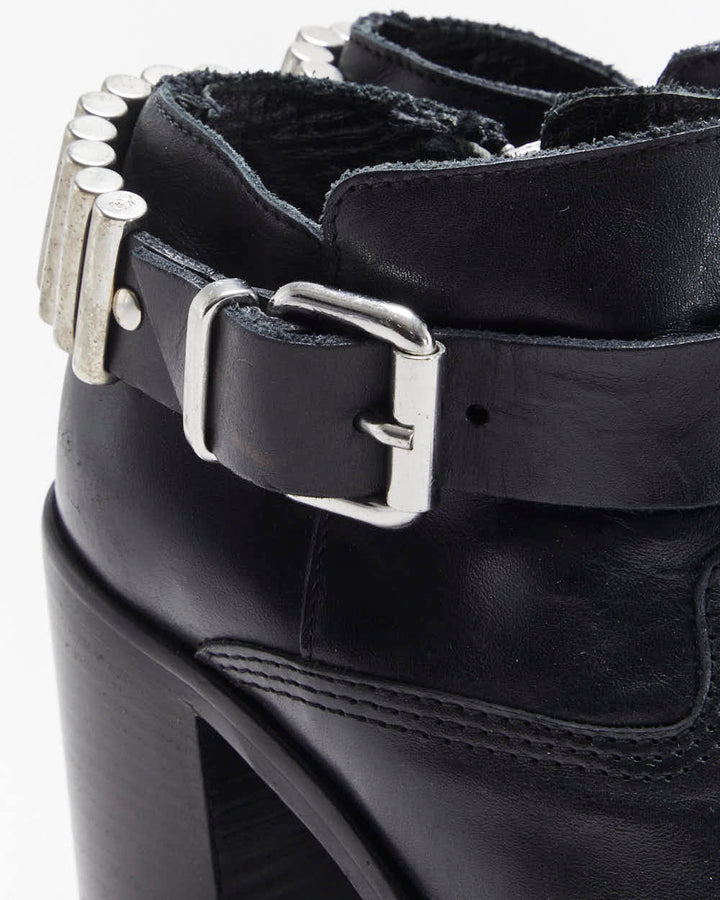 Alexander McQueen Wick Bullet Ankle Boots - UK5