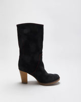 Vintage Y2k 00s Desigual Heeled Boots - UK7