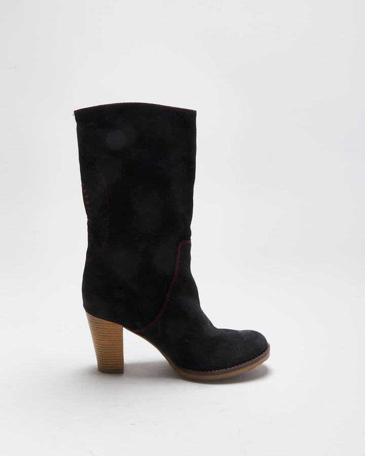 Vintage Y2k 00s Desigual Heeled Boots - UK7