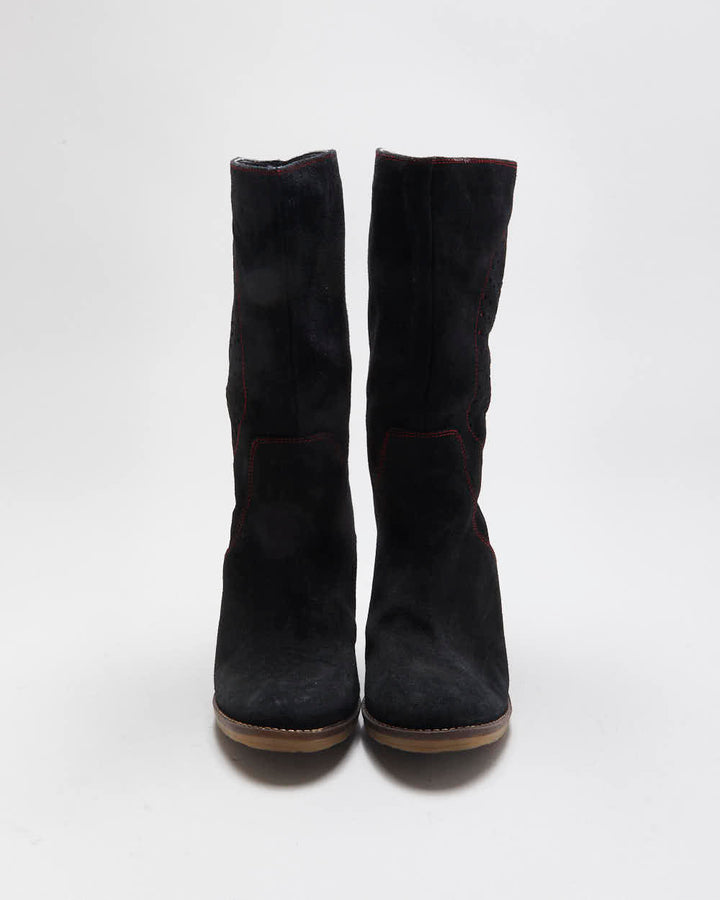 Vintage Y2k 00s Desigual Heeled Boots - UK7