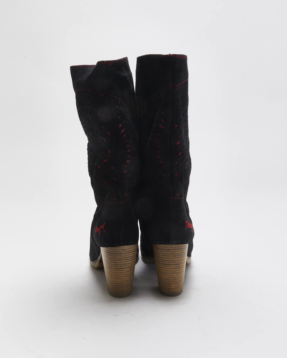 Vintage Y2k 00s Desigual Heeled Boots - UK7