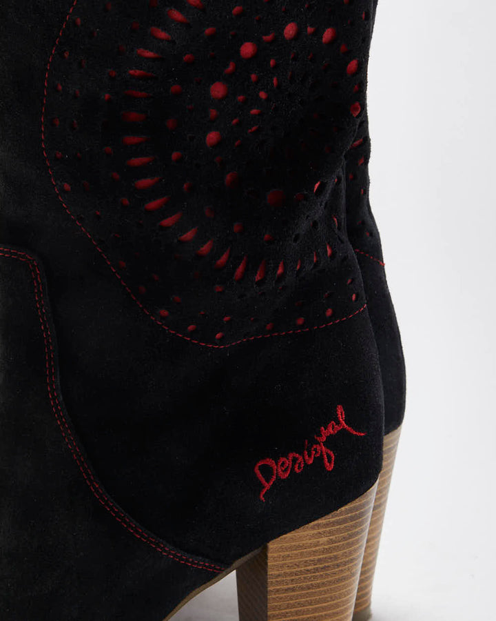 Vintage Y2k 00s Desigual Heeled Boots - UK7