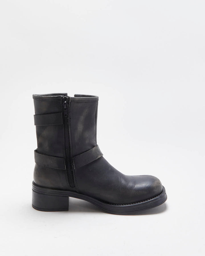 Vintage Steve Madden Biker Boots - UK6.5