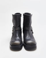 Vintage Steve Madden Biker Boots - UK6.5