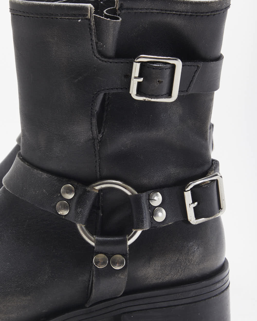 Vintage Steve Madden Biker Boots - UK6.5
