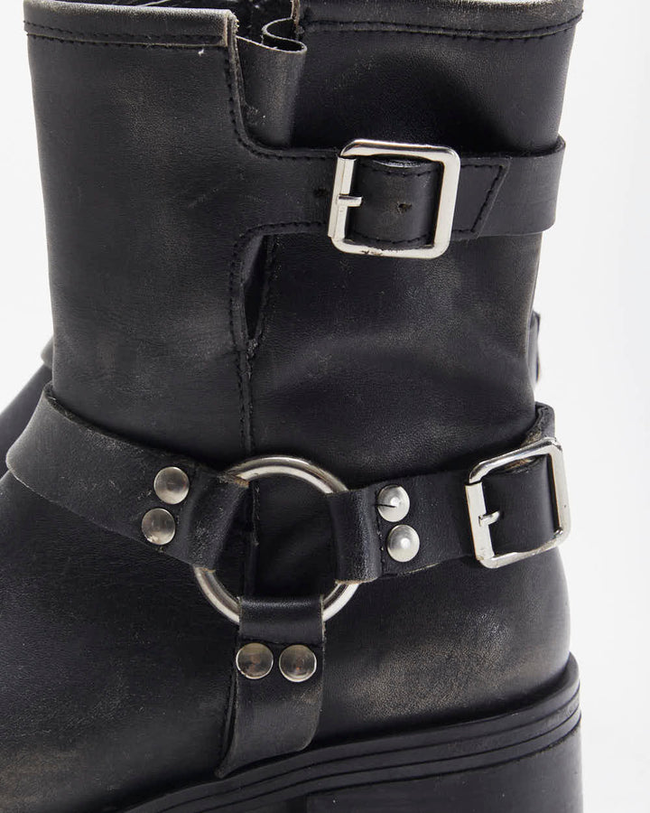Vintage Steve Madden Biker Boots - UK6.5