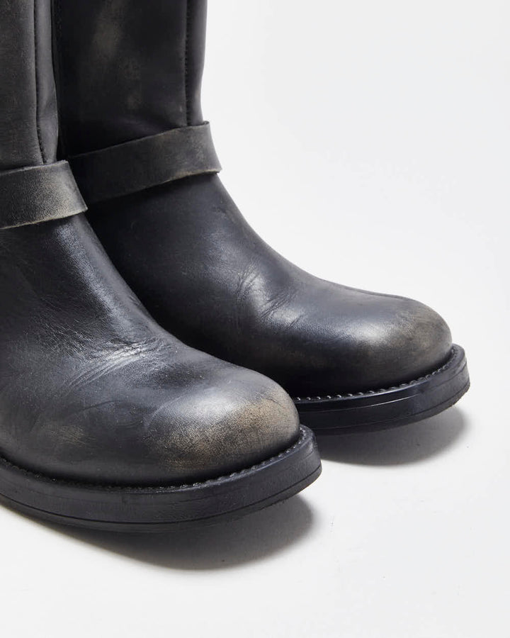 Vintage Steve Madden Biker Boots - UK6.5