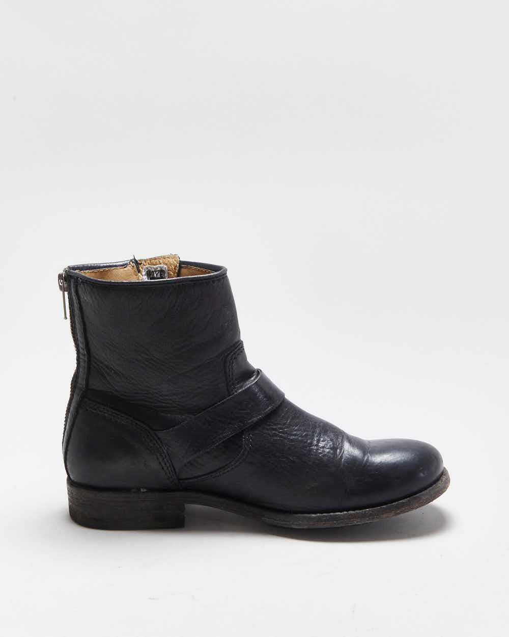 Vintage Frye Ankle Biker Boots - UK5