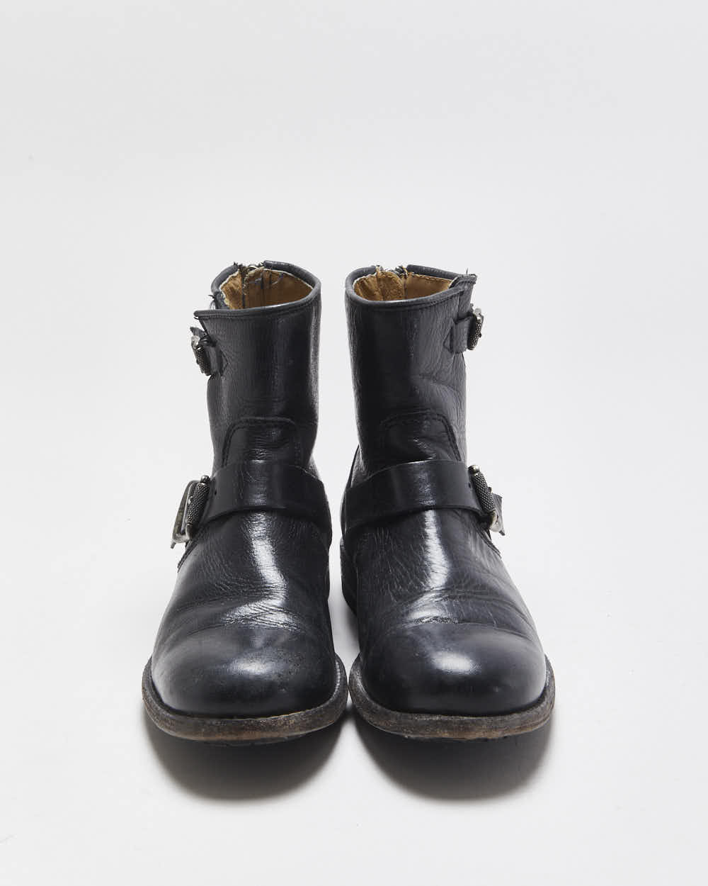 Vintage Frye Ankle Biker Boots - UK5