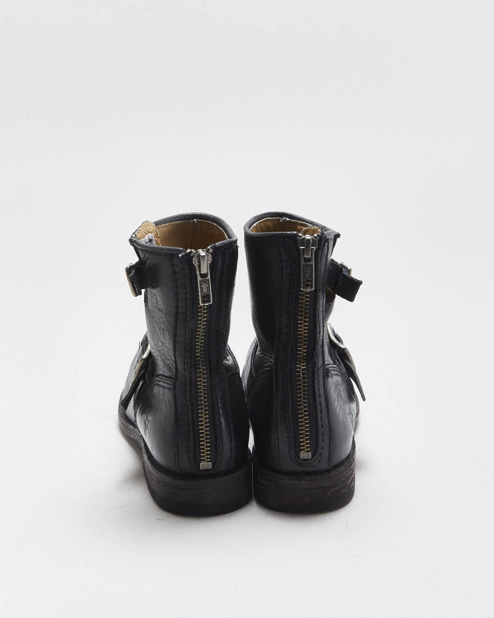 Vintage Frye Ankle Biker Boots - UK5
