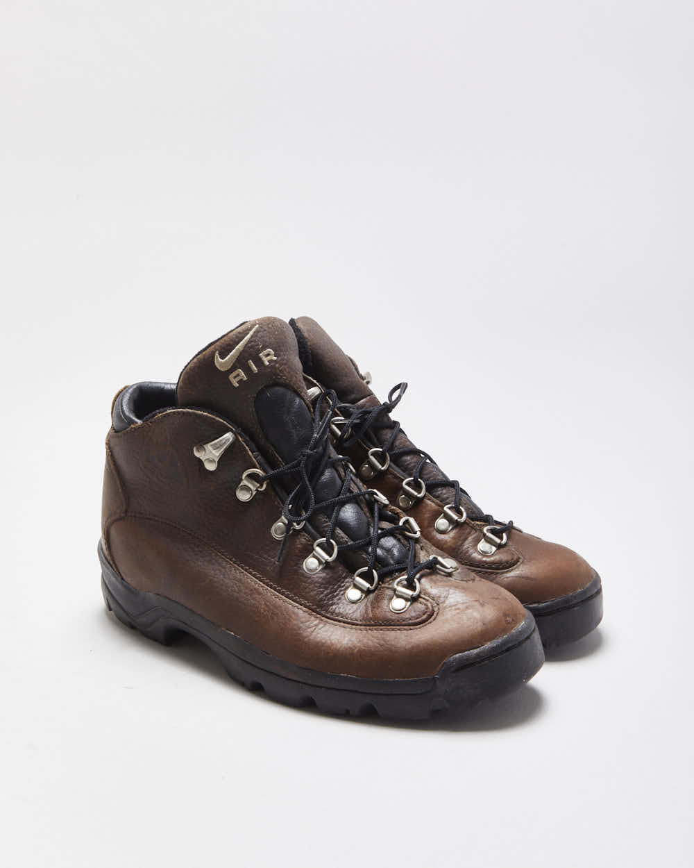 Vintage 1999 Nike ACG Leather Hiking Boots - UK3.5