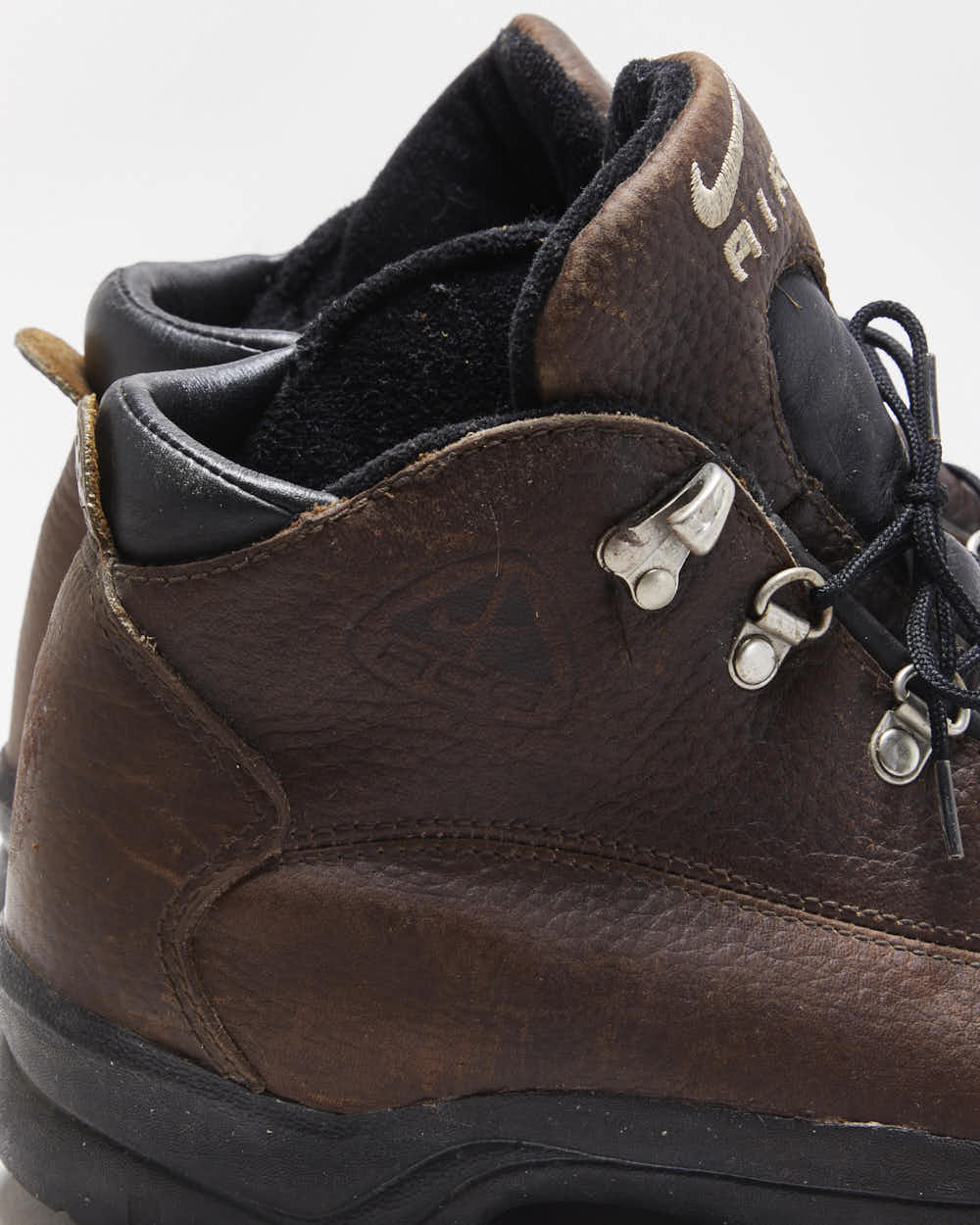 Vintage 1999 Nike ACG Leather Hiking Boots - UK3.5
