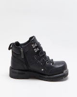 Vintage Y2K 00s Harley Davidson Women's Leather Biker Boots - UK 5.5