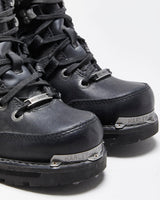 Vintage Y2K 00s Harley Davidson Women's Leather Biker Boots - UK 5.5