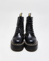 Dr. Martens Jadon Patent Leather Chunky Platform Ankle Boots - UK 5