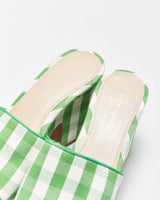 DS Kate Spade Gingham Ibiza Platform Sandals - UK5