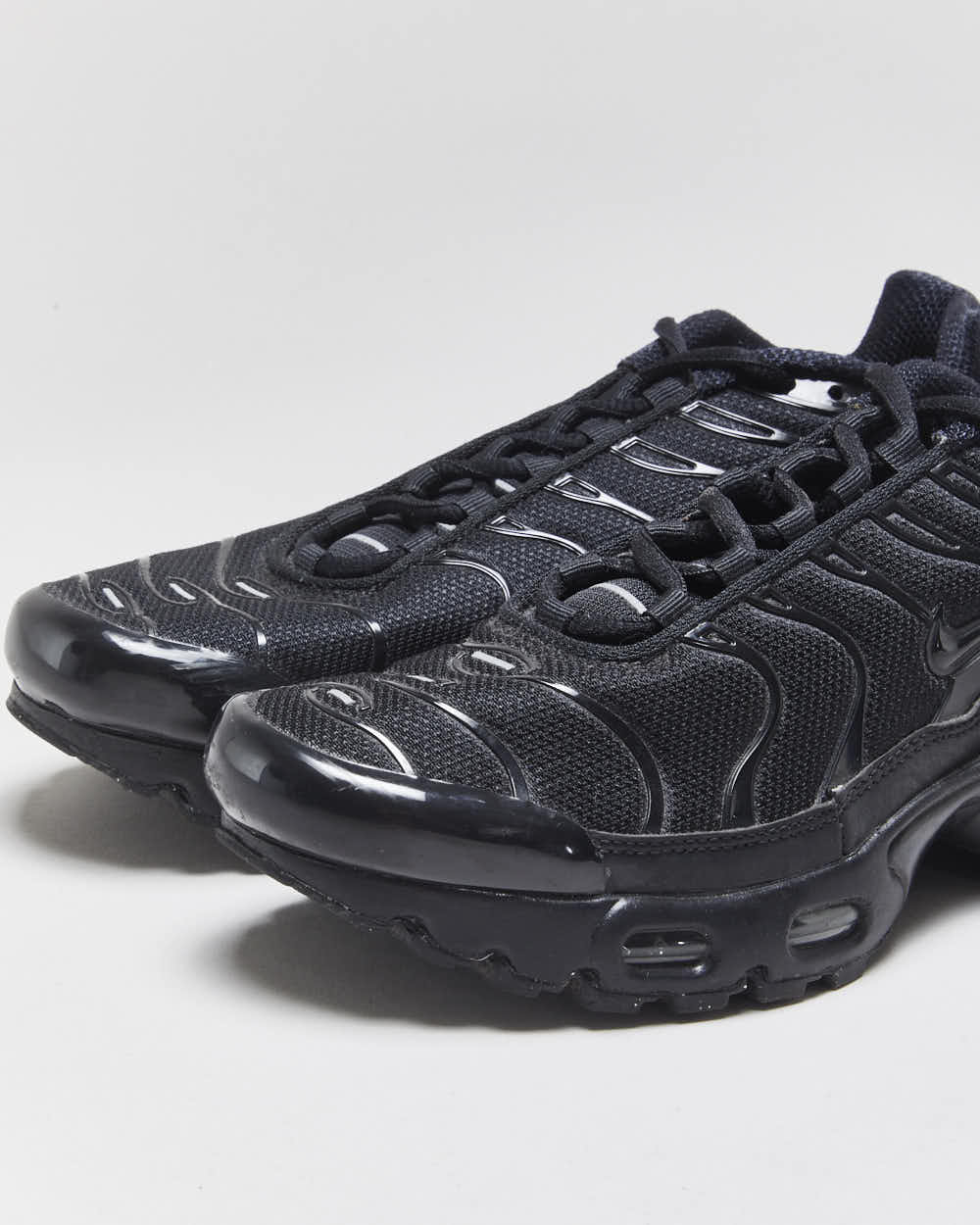 2023 Nike Air Max Plus TN Tuned Triple Black Women's Trainers - UK4.5