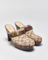 Vintage Y2k 2000s Coach Ivy Clogs - UK5
