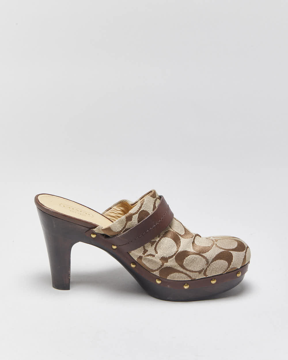 Vintage Y2k 2000s Coach Ivy Clogs - UK5