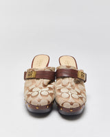 Vintage Y2k 2000s Coach Ivy Clogs - UK5