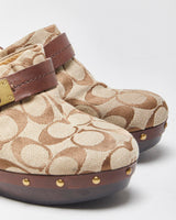 Vintage Y2k 2000s Coach Ivy Clogs - UK5