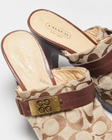 Vintage Y2k 2000s Coach Ivy Clogs - UK5