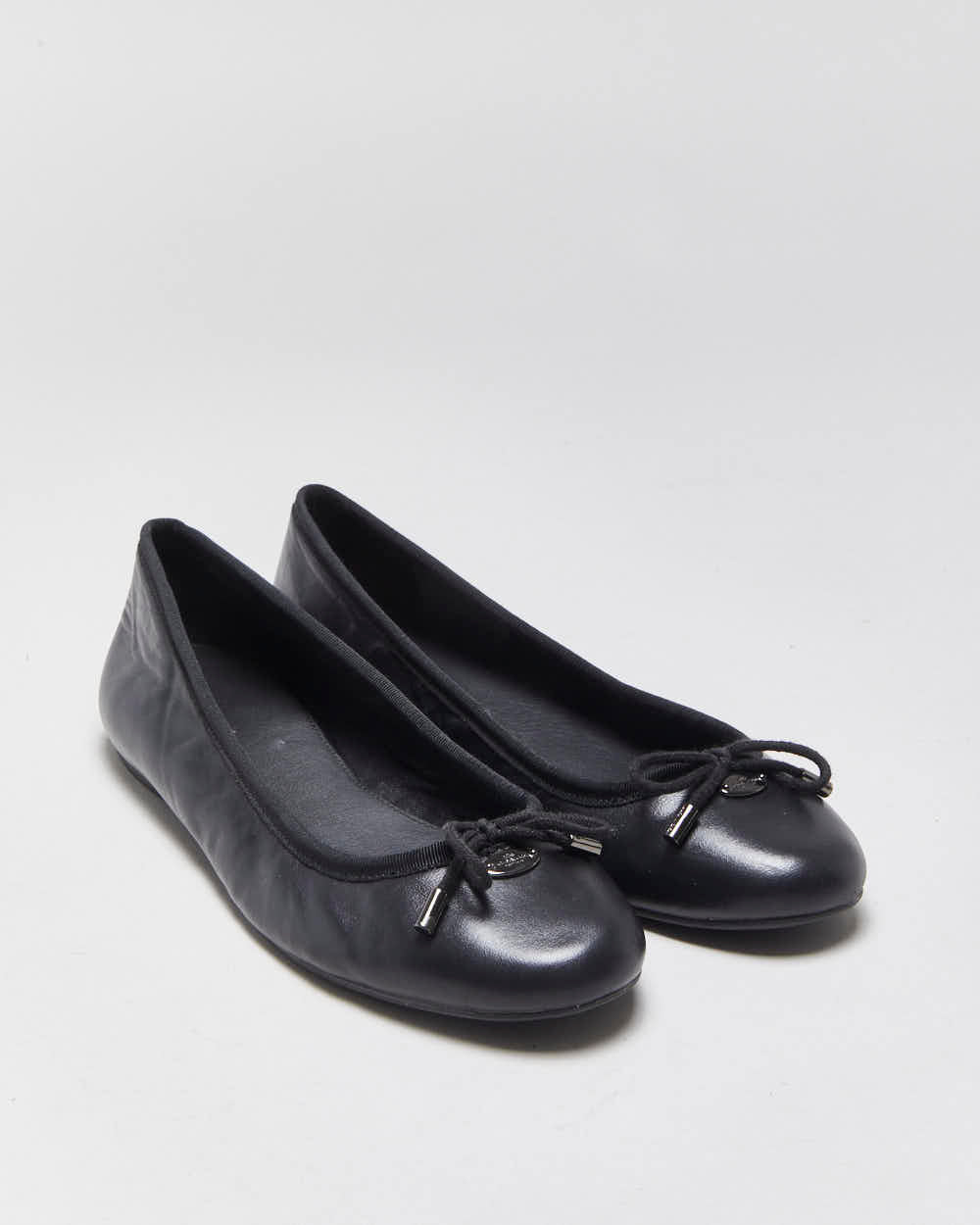 Vintage Y2k 2000s Coach Leather Ballet Flats - U4